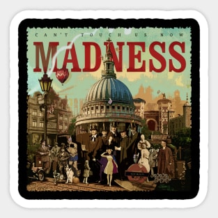 Madstock Memories - Relive the Madness Concert on a T-Shirt Sticker